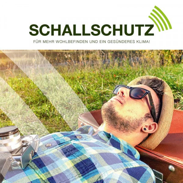 Schallschutzbild 100 x 150 cm weiß, 1-seitig 4c Digitaldruck