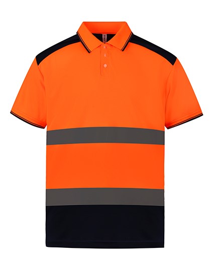 YOKO - Hi-Vis Two-Tone Polo