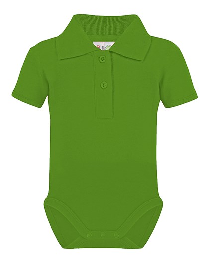 Link Kids Wear - Bio Bodysuit With Polo Shirt Neck