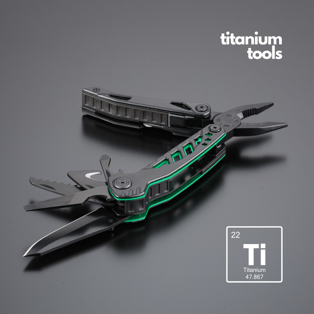 Optima Set II: Multitool, Taschenmesser und mittelgroße Taschenlampe
