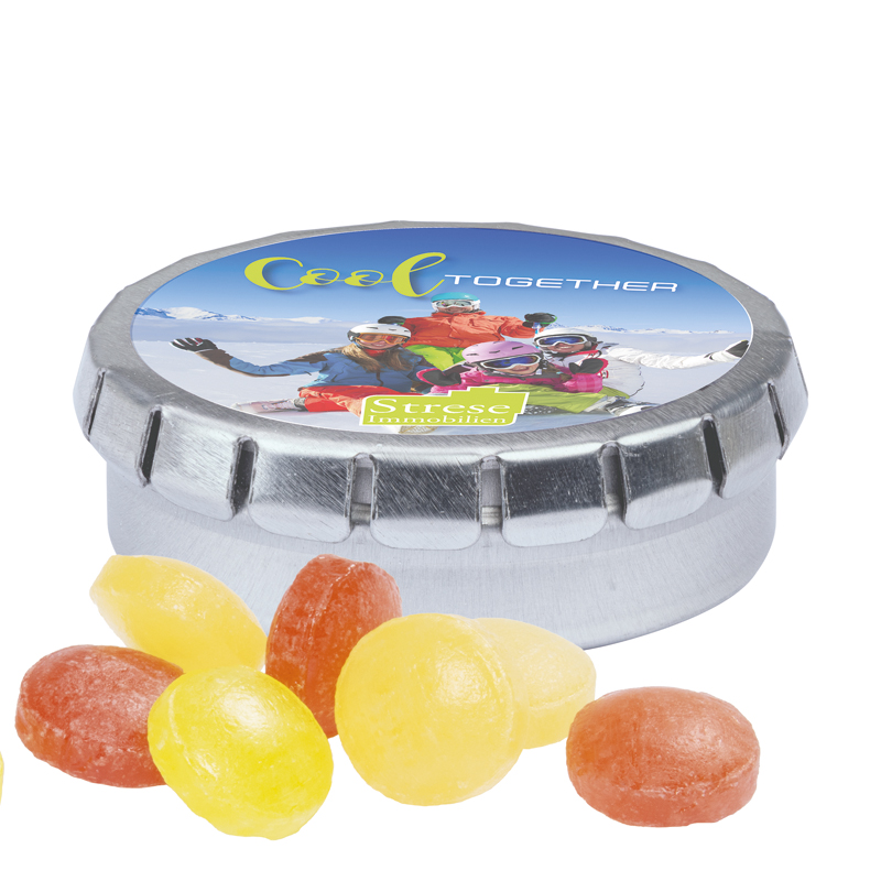 Quick Box, blank, Mini Bonbons Fruchtmix