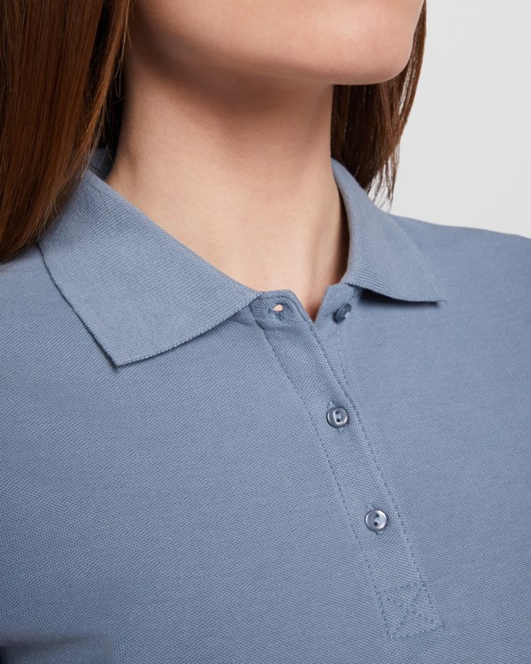 POLOSHIRT STAR WOMAN S/2XL DENIM BLUE